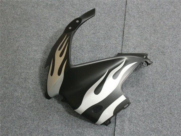 1995-1996 Honda CBR600 F3 Motorcycle Fairings - White Matte Black Flame