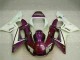 1998-2002 Yamaha YZF R6 Motorcycle Fairings - White Purple
