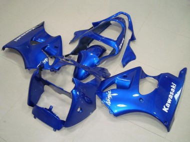 2000-2002 Kawasaki ZX6R Motorcycle Fairings - Blue