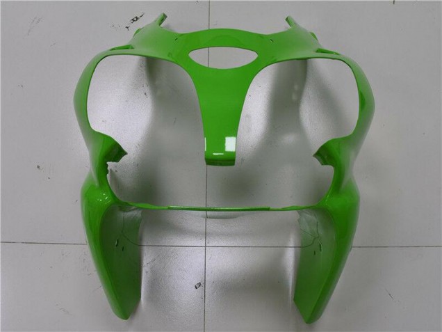 2000-2002 Kawasaki ZX6R Motorcycle Fairings - Green Black