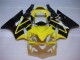 2001-2003 Honda CBR600 F4i Motorcycle Fairing - Yellow Glossy Black
