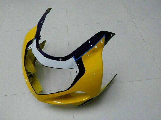 2001-2003 Suzuki GSXR 600/750 Motorcycle Fairings - Yellow Dark Blue Glossy Black