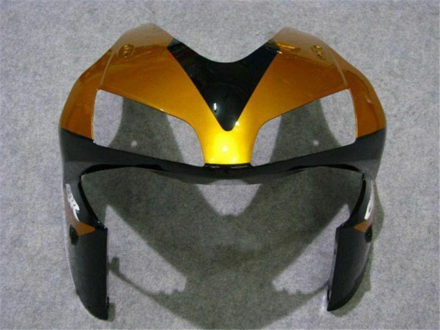 2003-2004 Honda CBR600RR Motorcycle Fairing - Silver Gold Glossy Black