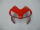 2003-2004 Honda CBR600RR Motorcycle Fairings - Red Glossy Black OEM Style