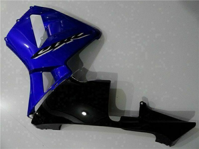 2003-2004 Honda CBR600RR Motorcycle Fairing Kits - Blue Glossy Black