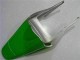 2003-2004 Honda CBR600RR Motorcycle Fairing - Silver Green Glossy Black