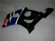 2003-2004 Suzuki GSXR 1000 Abs Motorcycle Fairings - White Blue Glossy Black Red