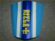 2003-2004 Suzuki GSXR 1000 Motorcycle Fairings - Blue White Yellow Rizla