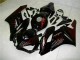 2004-2005 Honda CBR1000RR Motorcycle Fairings - Glossy Black Red Flame