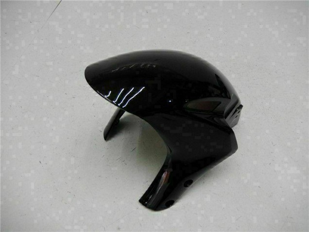 2004-2005 Honda CBR1000RR Motorcycle Fairings - Glossy Black Red Flame