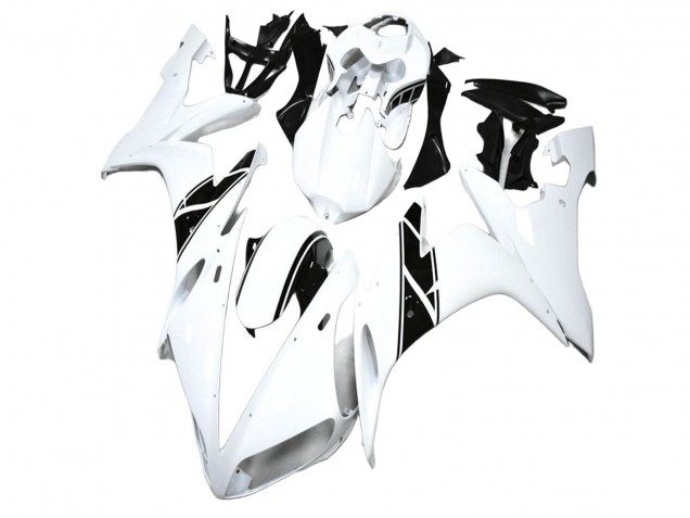 2004-2006 Yamaha YZF R1 Motorcycle Fairing - White Black