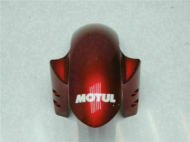 2004-2006 Yamaha YZF R1 Motorcycle Fairings - White Red Yellow Motul 46