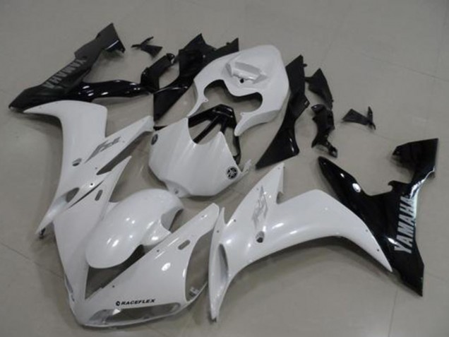 2004-2006 Yamaha YZF R1 Motorcycle Fairings - White Black