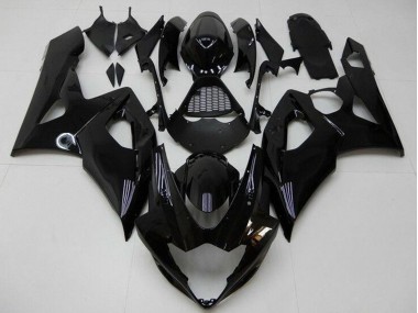 2005-2006 Suzuki GSXR 1000 Motorcycle Fairing Kits - Glossy Black