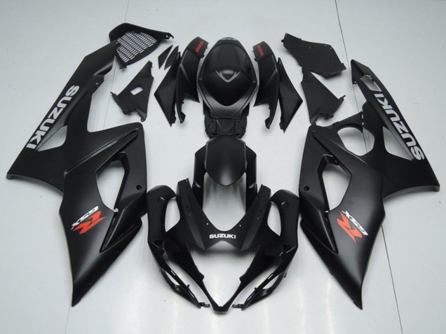 2005-2006 Suzuki GSXR 1000 Motorcycle Fairing Kits - Matte Black