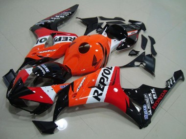 2006-2007 Honda CBR1000RR Motorcycle Fairing Kits - Orange White Red Glossy Black Repsol