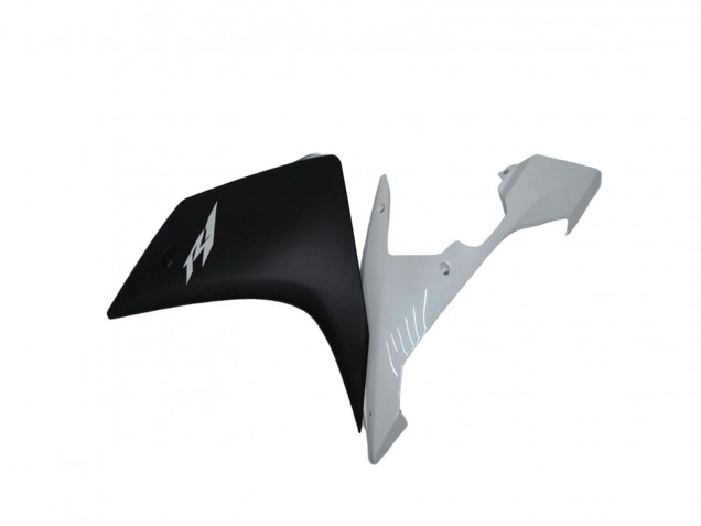 2007-2008 Yamaha YZF R1 Motorcycle Fairing - White Matte Black
