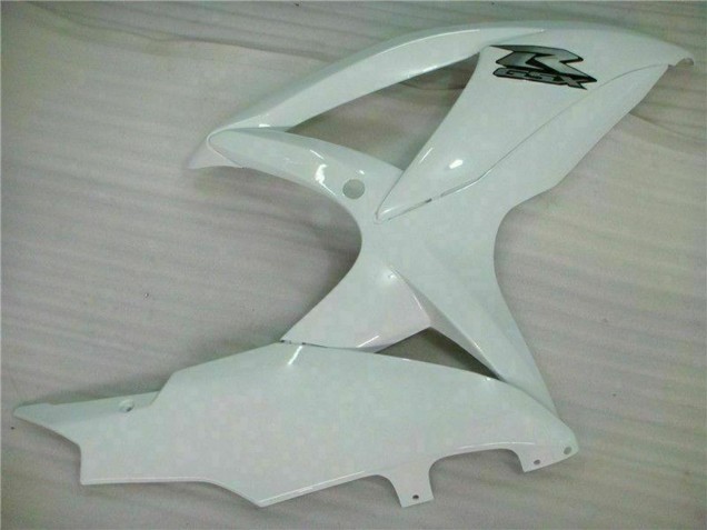 2008-2010 Suzuki GSXR 600/750 Motorcycle Fairings - White