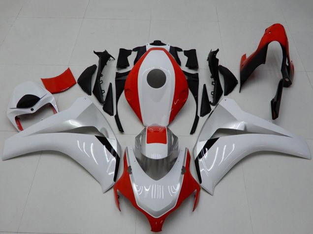 2008-2011 Honda CBR1000RR Motorcycle Fairings - White Red