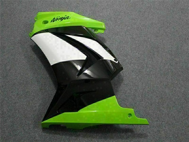 2008-2012 Kawasaki EX250 Motorcycle Fairings - Green White Black