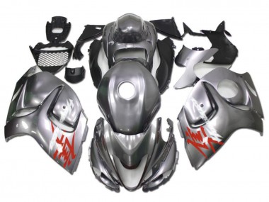 2008-2020 Suzuki GSXR 1300 Hayabusa Motorcycle Fairings - Silver