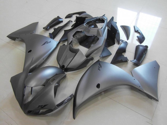 2009-2011 Yamaha YZF R1 Motorcycle Fairings - Matte Grey