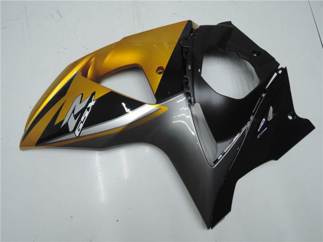 2009-2016 Suzuki GSXR 1000 Motorcycle Fairings - Gold Matte Black