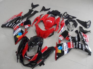 2009-2016 Suzuki GSXR 1000 Motorcycle Fairings - Red Blue Yellow Black JOMO