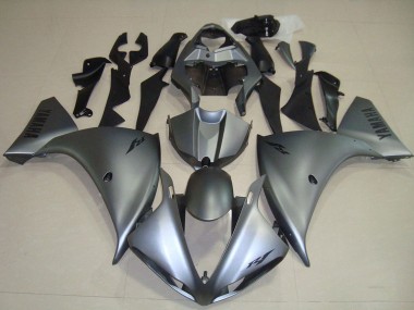 2012-2014 Yamaha YZF R1 Motorcycle Fairing - Matte Grey