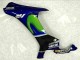 2015-2019 Yamaha YZF R1 Motorcycle Fairings - Blue Silver Black Green MoviStar