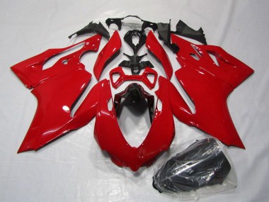 2011-2014 Ducati 1199 Motorcycle Fairings Kits - Red