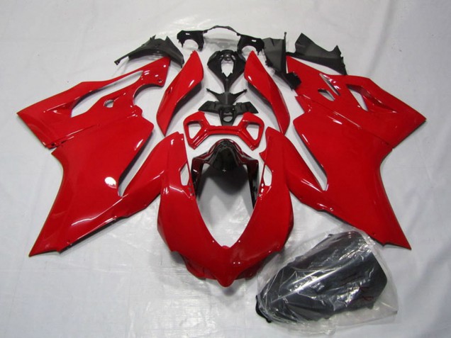 2011-2014 Ducati 1199 Motorcycle Fairings Kits - Red