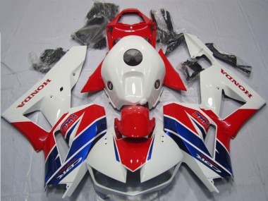 2013-2023 Honda CBR600RR Bike Fairings - White Red Blue HRC
