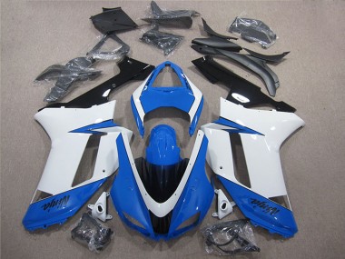 2007-2008 Kawasaki ZX6R Motorcycle Fairing Kits - Black