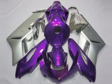 2004-2005 Honda CBR1000RR Motorcycle Fairings - Silver Purple