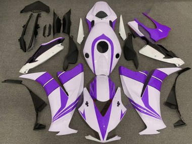 2012-2016 Honda CBR1000RR Motorcycle Fairings - White Purple