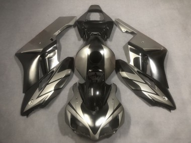 2004-2005 Honda CBR1000RR Motorcycle Fairings - Silver Glossy Black
