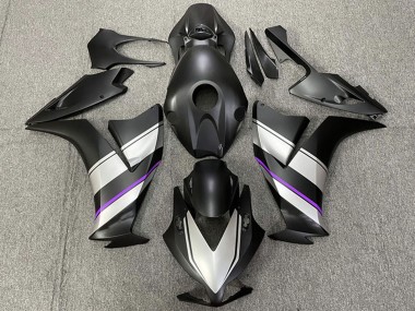 2012-2016 Honda CBR1000RR Motorcycle Fairings - Silver Purple Matte Black