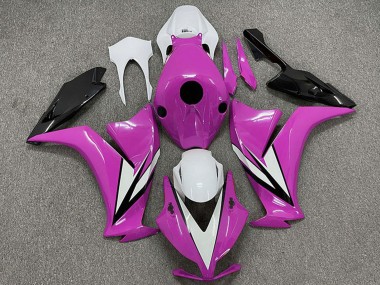 2012-2016 Honda CBR1000RR Motorcycle Fairings - White Pink