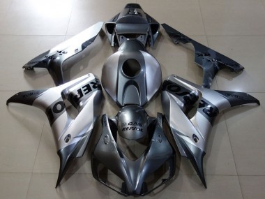 2006-2007 Honda CBR1000RR Motorcycle Fairings - Silver Grey Black Repsol
