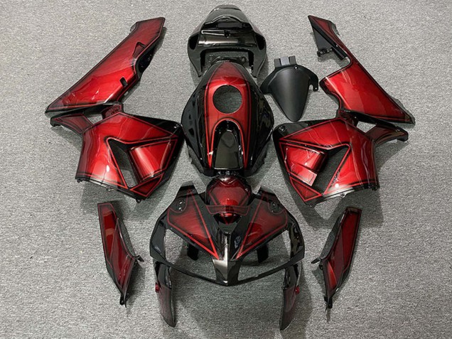 2005-2006 Honda CBR600RR Motorcycle Fairings - Deep Candy Red
