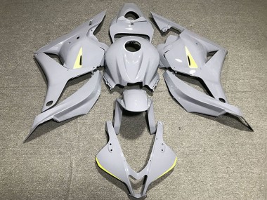 2009-2012 Honda CBR600RR Motorcycle Fairing - Nardo Grey Yellow