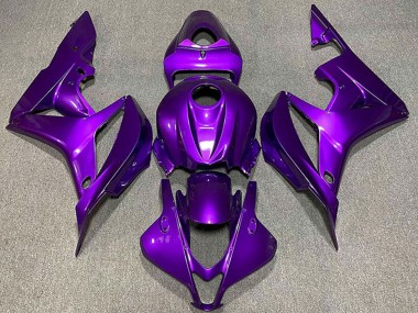 2007-2008 Honda CBR600RR Motorcycle Fairings - Purple