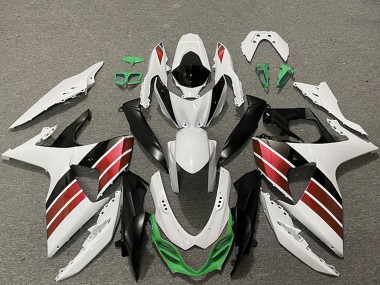 2009-2016 Suzuki GSXR 1000 Motorcycle Fairings - White Red Green Black