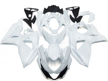 2009-2016 Suzuki GSXR 1000 Motorcycle Fairings - Glossy White
