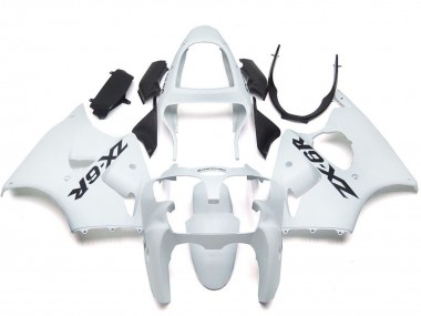 2000-2002 Kawasaki ZX6R Motorcycle Fairings - Glossy White