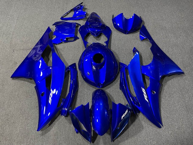2008-2016 Yamaha R6 Motorcycle Fairings - Blue