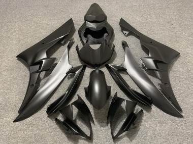 2006-2007 Yamaha R6 Motorcycle Fairings - Matte Black