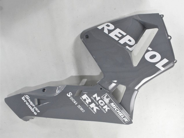 2005-2006 Honda CBR600RR Motorcycle Fairings - Nardo Grey White Repsol