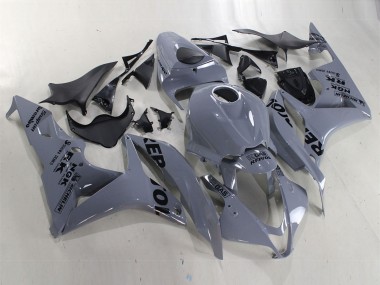 2007-2008 Honda CBR600RR Motorcycle Fairings - Nardo Grey Black Repsol